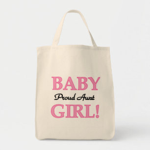 Proud Aunt Baby Girl Tshirts and Gifts Tote Bag