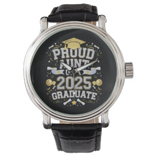 Proud Aunt Of A 2025 Graduate Graduation Family Watch