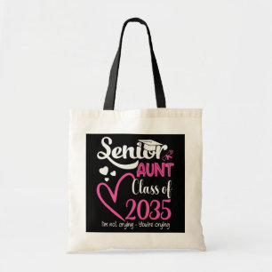 Proud Aunt Of A Class Of 2035 Graduate Senior Tote Bag