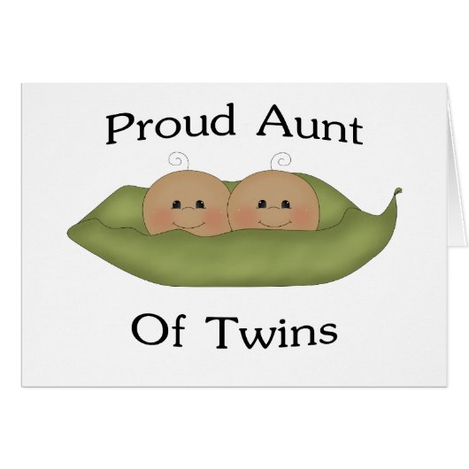 Proud Aunt Of Twins (Front Horizontal)