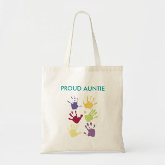 PROUD AUNTIE TOTE BAG