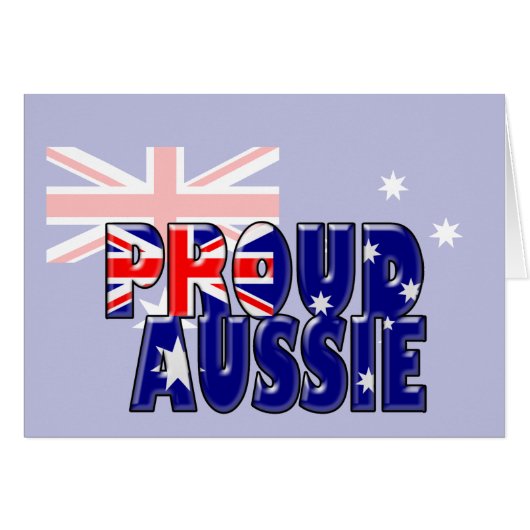 proud Aussie (Front Horizontal)