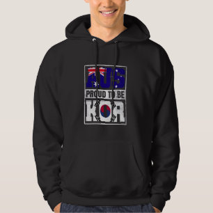 Proud Australian Korean Mix Australia South Korea Hoodie