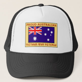 PROUD AUSTRALIAN VIETNAM WAR VET TRUCKER HAT