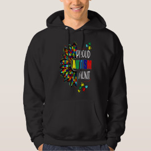 Proud Autism Aunt Hoodie