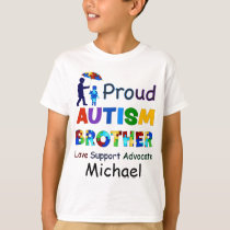 Proud Autism Brother T-Shirt