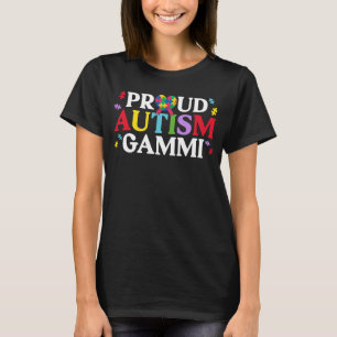 Proud Autism Gammi Matching Family Autism Awarenes T-Shirt