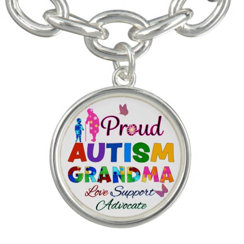 Proud Autism Grandma Bracelet