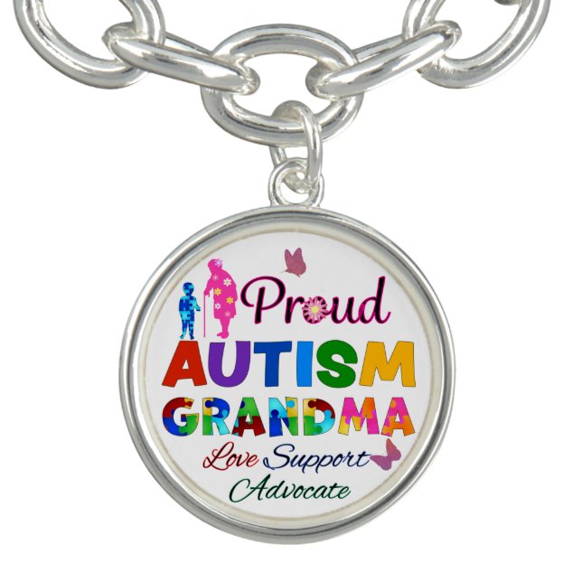 Proud Autism Grandma Bracelet (Design)
