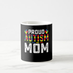 Proud Autism Mom Awareness Autistic Family Coffee Mug