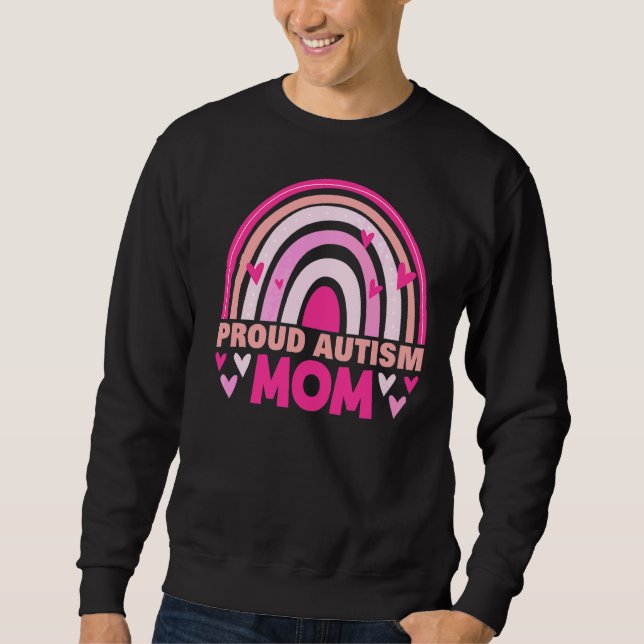 Proud Autism Mom Sweatshirt (Front)