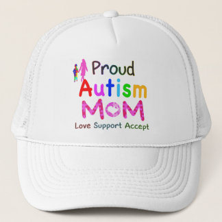 Proud Autism Mom Trucker Hat