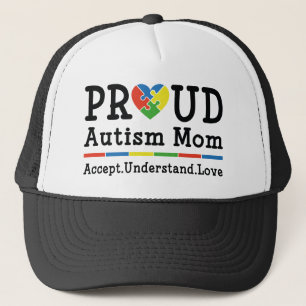 Proud Autism Mom Trucker Hat