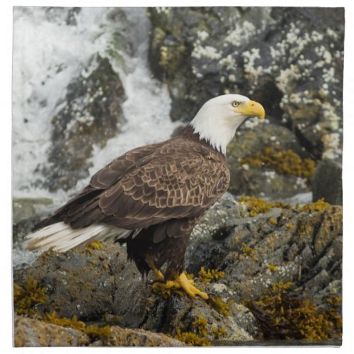 Proud Bald Eagle Cloth Napkin