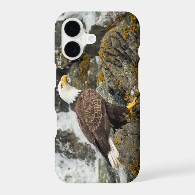 Proud Bald Eagle Iphone Case (Back)