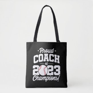 Proud Baseball Coach - Champions 2023 - School
