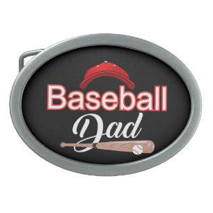 Proud Baseball Dad Champion Team Spirit Sports Belt Buckle