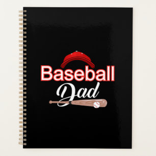 Proud Baseball Dad Champion Team Spirit Sports Planner