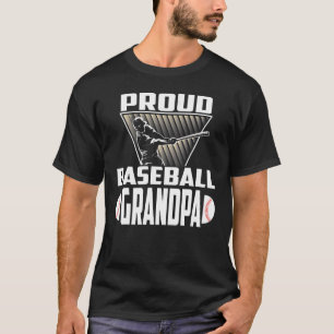 Proud Baseball Grandpa Father's Day Sport  Grandpa T-Shirt