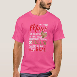 Proud Baseball Maw Baseball Family Matching  1 T-Shirt