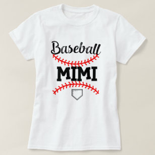 Proud Baseball Mimi Womens Grandma GIft T-Shirt