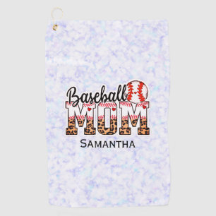 Proud Baseball Mom - Game Day Enthusiast Golf Towel