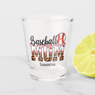 Proud Baseball Mom - Game Day Enthusiast Shot Glass