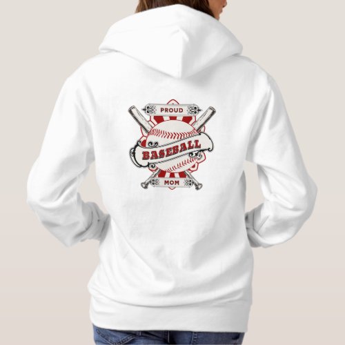 Proud Baseball Mom Hoodie