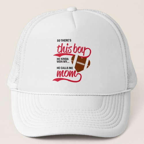 Proud Baseball Mom  Trucker Hat