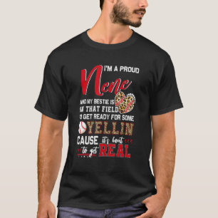 Proud Baseball Nene Baseball Family Matching T-Shirt
