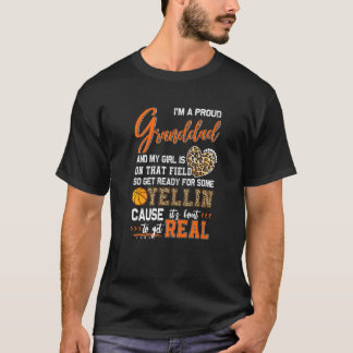 Proud Basketball Granddad Basketball Family Matchi T-Shirt