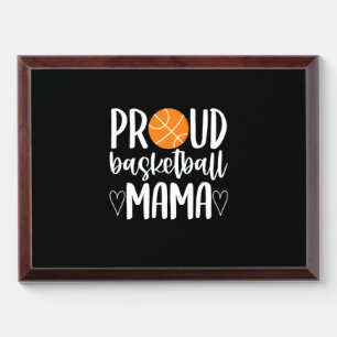Proud Basketball Mama Award Plaque