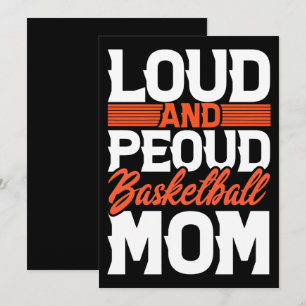 Proud Basketball Mom 2026 Game Day Vibes 2025 Holiday Card