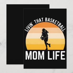 Proud Basketball Mom 2026 Game Day Vibes 2025 Holiday Card