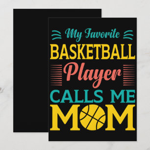 Proud Basketball Mom 2026 Game Day Vibes 2025 Holiday Card