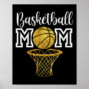 Proud Basketball Mother's Day Funny Sport Lover Mo Poster