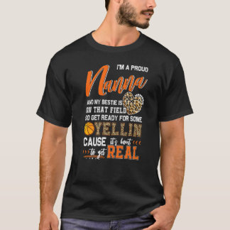 Proud Basketball Nanna Basketball Family Matching  T-Shirt