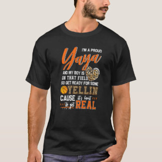 Proud Basketball Yaya Basketball Family Matching T-Shirt