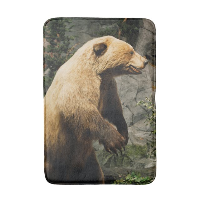 Proud Bear Bath Mat (Front Vertical)