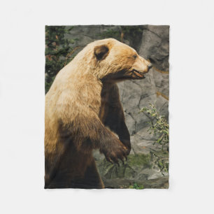 Proud Bear Fleece Blanket