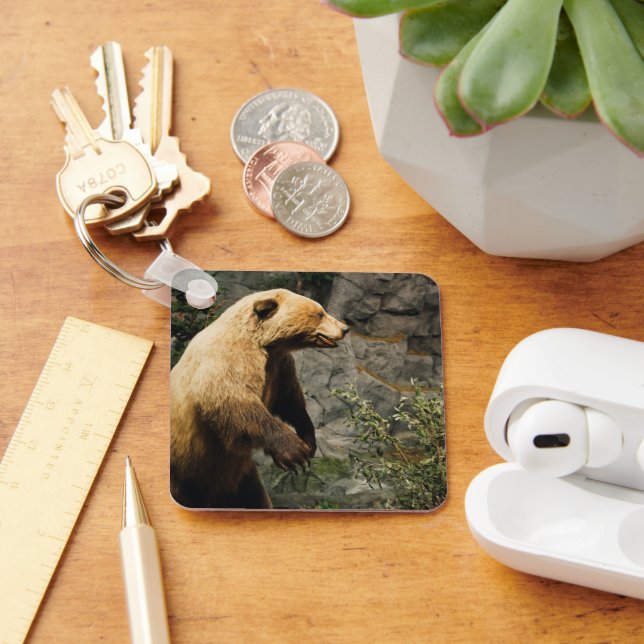 Proud Bear Keychain (Desk)