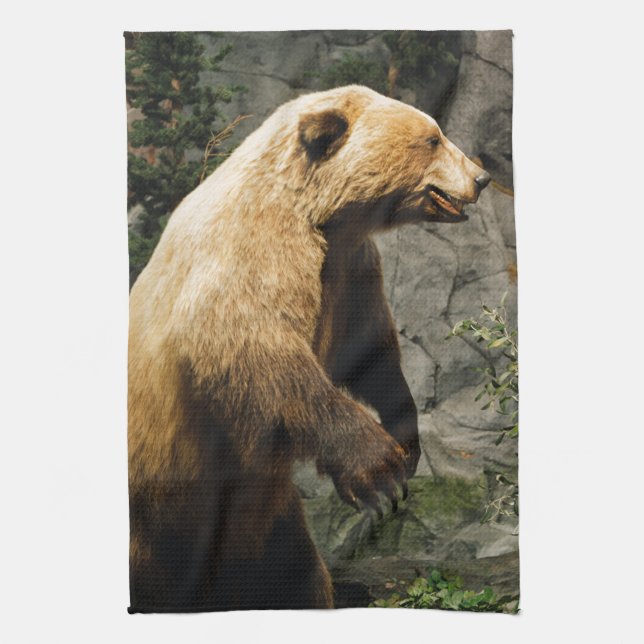 Proud Bear Kitchen Towel (Vertical)