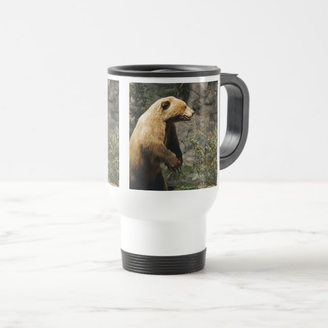 Proud Bear Travel Mug (Front Right)