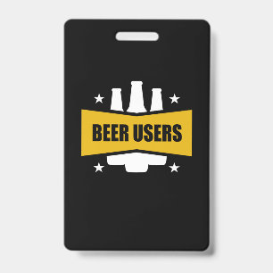 Proud Beer Users Badge
