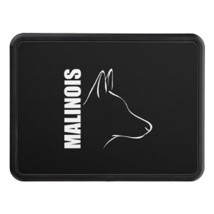 Proud Belgian Malinois profile dog TEE Shirt Hitch Cover