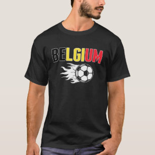 Proud Belgium Soccer Fans Jersey - Belgian Footbal T-Shirt