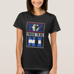 Proud Belizean Nicaraguan Mix Belize and Nicaragua T-Shirt