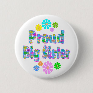 Proud Big Sister Button