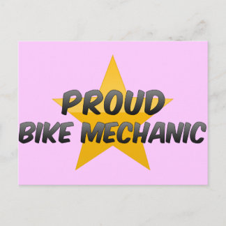 Proud Bike Mechanic Postcard