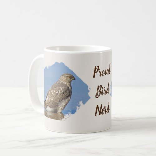 Proud Bird Nerd Hawk Birdwatcher Hobby Birder Coffee Mug